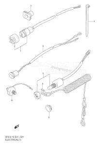 DF15 From 01501F-861001 ()  1998 drawing ELECTRICAL (1)