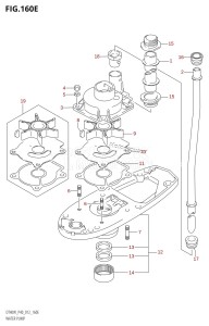 DT40 From 04005-210001 ()  2012 drawing WATER PUMP (DT40WK:P40)