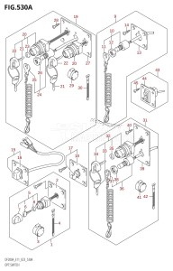 DF150AZ From 15003Z-240001 (E11 E40)  2022 drawing OPT:SWITCH (020,021)