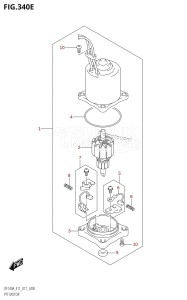 DF115A From 11503F-710001 (E11 E40)  2017 drawing PTT MOTOR (DF115AZ:E40)