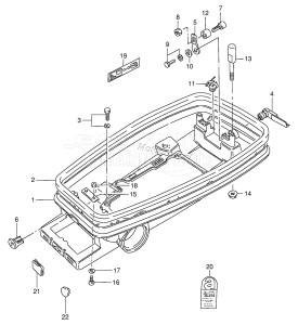 DT4 From 00402-011001 ()  1990 drawing LOWER COVER (DT4)