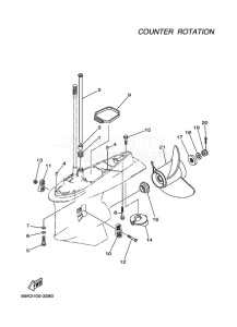 L250AETOX drawing LOWER-CASING-x-DRIVE-4