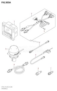 DF150Z From 15002Z-310001 (E03)  2013 drawing OPT:METER (2)