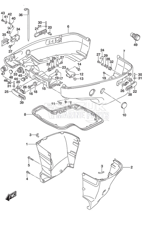 Side Cover DF 250S