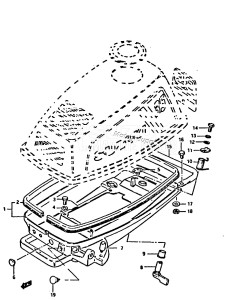 DT3.5 From 0351-001001 ()  1986 drawing LOWER COVER