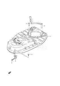 DF 250 drawing Ring Gear Cover