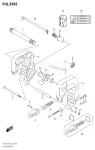 DF20A From 02002F-410001 (P03)  2014 drawing CLAMP BRACKET (DF15A:P03)