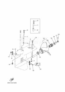 F175XA-2020 drawing PROPELLER-HOUSING-AND-TRANSMISSION-2