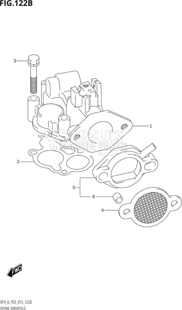 INTAKE MANIFOLD (DF6:P03)