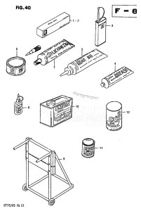 DT75 From 070501-60614 ()  1986 drawing OPTIONAL