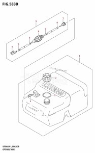 DF20A From 02002F-910001 (P01 P40)  2019 drawing OPT:FUEL TANK (DF15AT,DF20A,DF20AR,DF20AT,DF20ATH)