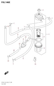 DT9.9A From 00993K-710001 (P36 P40)  2017 drawing FUEL PUMP (DT9.9AK:P36)