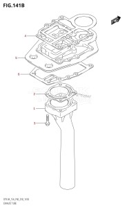 DT9.9A From 00996-810001 (P36 P40 P81)  2018 drawing EXHAUST TUBE (DT9.9A:P40,DT15A:P40)