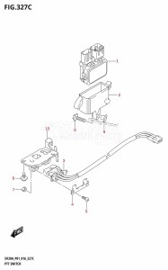 DF20A From 02002F-610001 (P01)  2016 drawing PTT SWITCH (DF15ATH:P01)