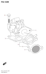 DF6 From 00602F-510001 (P01)  2015 drawing INTAKE MANIFOLD (DF5:P01)