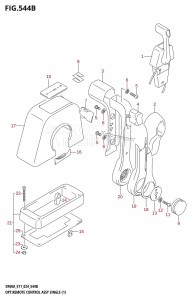 DF50AT From 05003F-440001 (E01 - E11)  2024 drawing OPT:REMOTE CONTROL ASSY SINGLE (1)