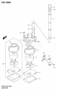 DF200 From 20002F-040001 (E01 E40)  2020 drawing WATER PUMP (E01,E11)