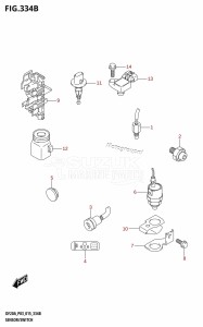 DF9.9B From 00995F-510001 (P03)  2015 drawing SENSOR /​ SWITCH (DF9.9BR:P03)