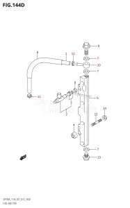 DF140AZ From 14003Z-310001 (E01 E40)  2013 drawing FUEL INJECTOR (DF115AT:E40)