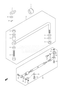 Outboard DF 40 drawing Drag Link