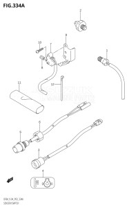 00994F-110001 (2011) 9.9hp P03-U.S.A (DF9.9A  DF9.9AR) DF9.9A drawing SENSOR / SWITCH