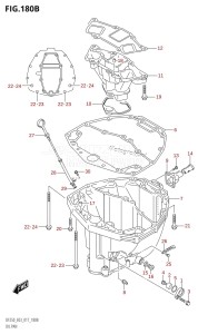 DF225T From 22503F-710001 (E03)  2017 drawing OIL PAN (DF200Z:E03)