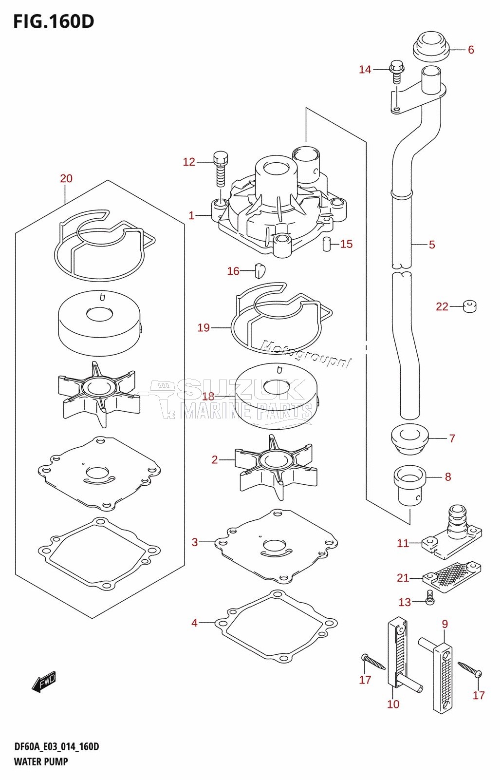 WATER PUMP (DF50AVT)