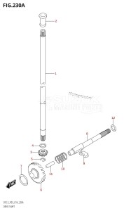 DF2.5 From 00252F-410001 (P03)  2014 drawing DRIVE SHAFT