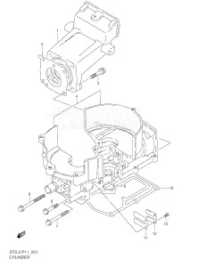 DT2.2 From 00222-421001 ()  2004 drawing CYLINDER