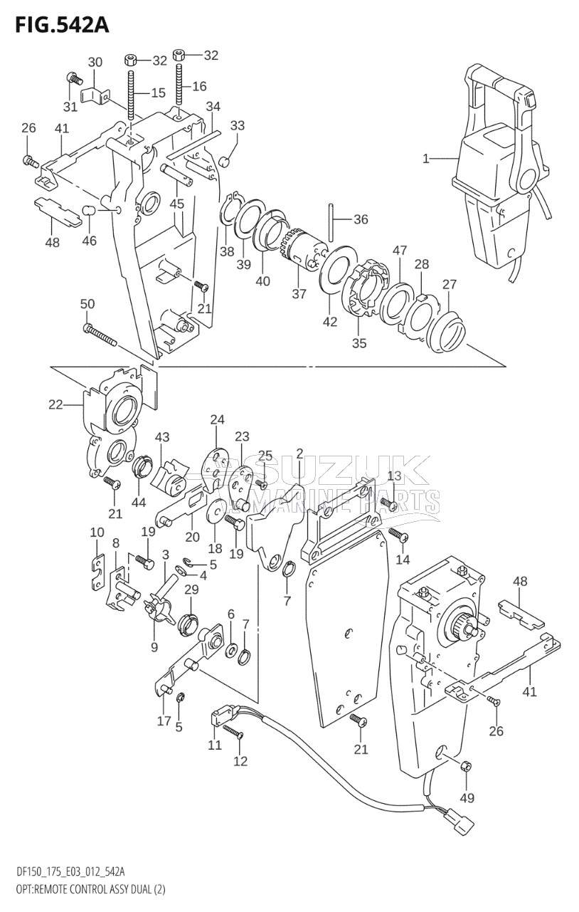 OPT:REMOTE CONTROL ASSY DUAL (2)