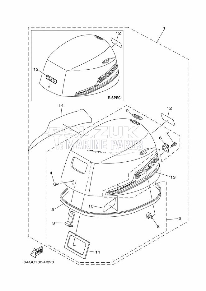 FAIRING-UPPER