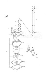 DF 225 drawing Water Pump