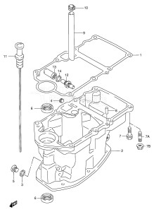 DF15 From 01501F-971001 ()  1999 drawing OIL PAN