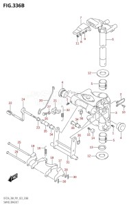 DF30A From 03003F-040001 (P01 P40)  2020 drawing SWIVEL BRACKET (DF25AR,DF30AR)