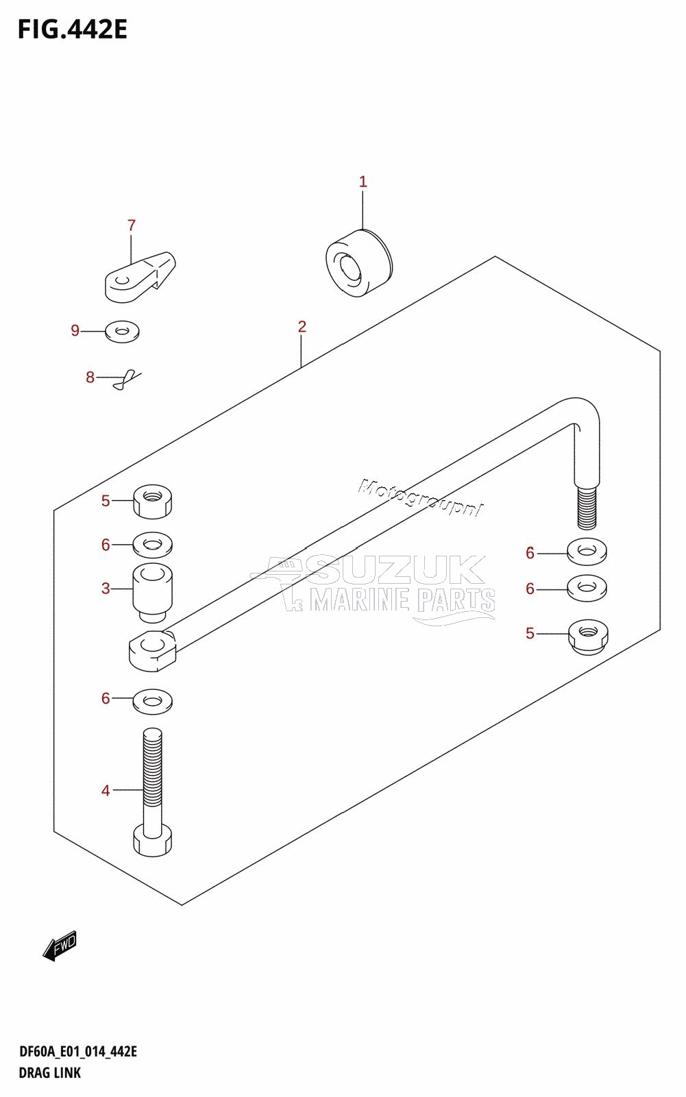 DRAG LINK (DF50A:E01)