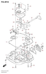 DF225Z From 22503Z-910001 (E01 E40)  2019 drawing ENGINE HOLDER (DF200T)