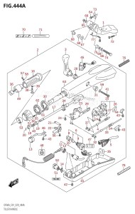 DF40A From 04004F-040001 (E34-Italy)  2020 drawing TILLER HANDLE (DF40AQH,DF60AQH)