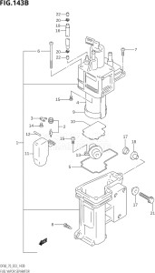 DF70 From 07001F-861001 (E01)  1998 drawing FUEL VAPOR SEPARATOR (X,Y)