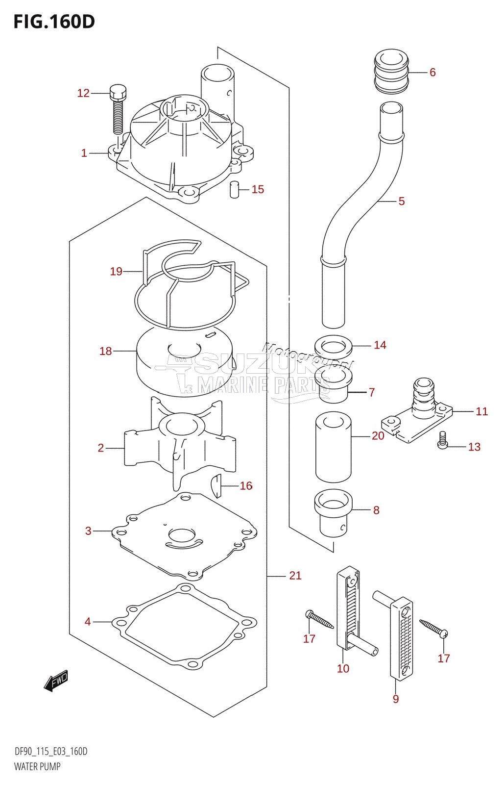 WATER PUMP (K9)