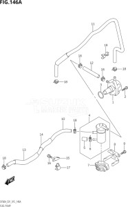 05003F-510001 (2005) 50hp E01-Gen. Export 1 (DF50A  DF50ATH) DF50A drawing FUEL PUMP