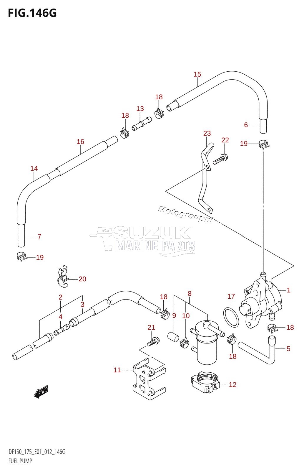 FUEL PUMP (DF175Z:E01)