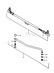 DT40 From 4002-805616 ()  1988 drawing OPTIONAL:TIE ROD & DRAG LINK