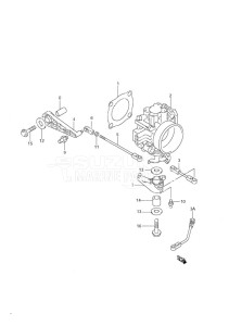 DF 60 drawing Throttle Body