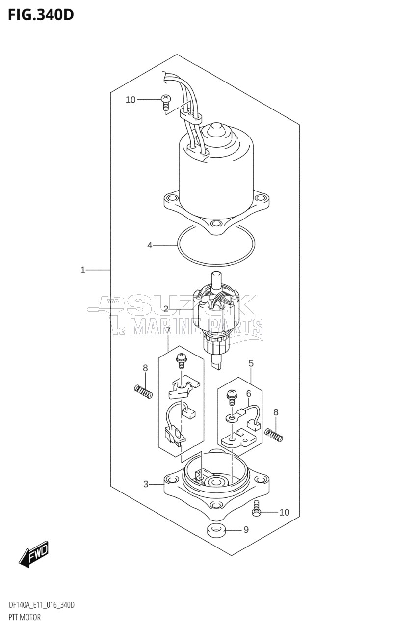 PTT MOTOR (DF115AZ:E11)