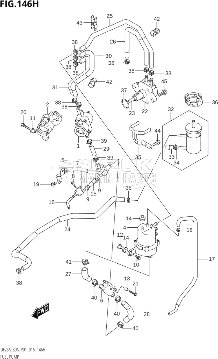 FUEL PUMP (DF30ATH:P01)