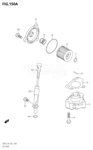 00994F-140001 (2021) 9.9hp E01-Gen. Export 1 (DF9.9A  DF9.9AR) DF9.9A drawing OIL PUMP.