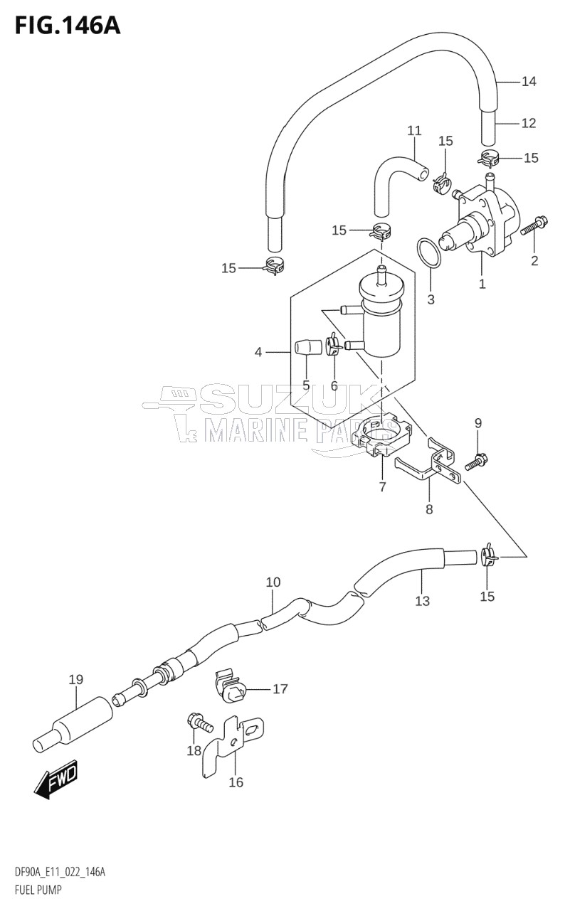 FUEL PUMP (SEE NOTE)