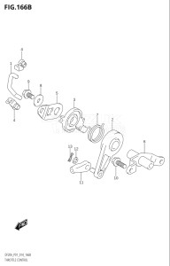 00995F-410001 (2014) 9.9hp P01-Gen. Export 1 (DF9.9B  DF9.9BR  DF9.9BT) DF9.9B drawing THROTTLE CONTROL (DF9.9BT:P01)