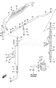 DF 175 drawing Fuel Injector