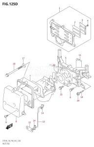 DT15A From 01504-610001 (P36 P40 P81)  2016 drawing INLET CASE (DT9.9AK:P40)